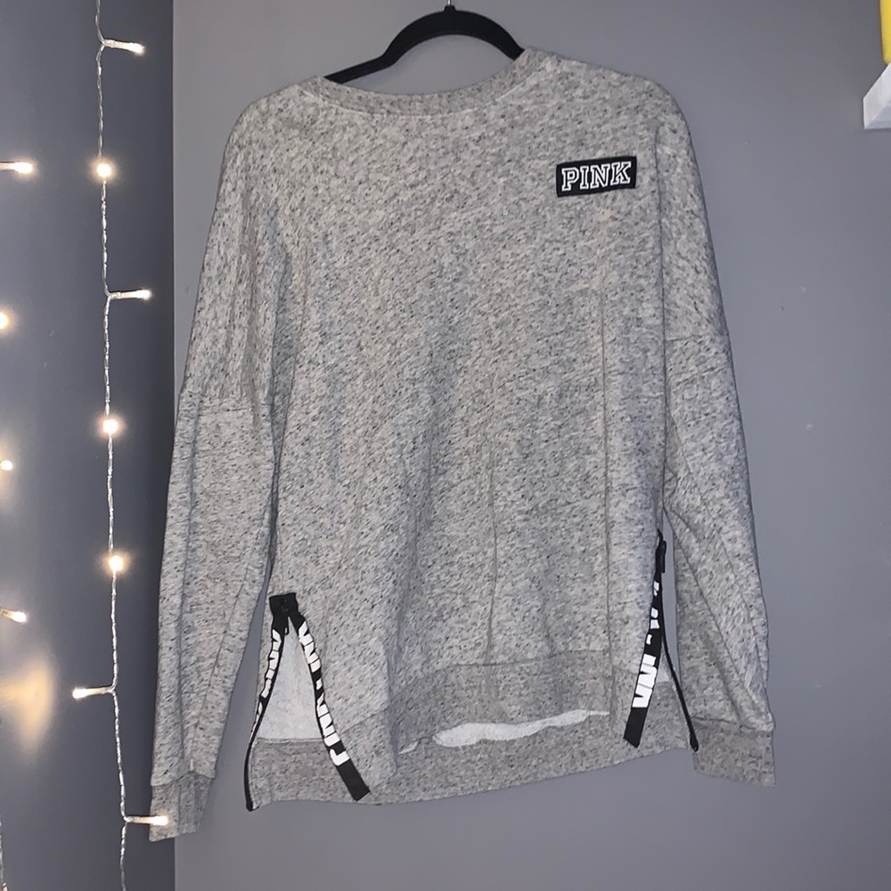 Gray PINK sweatshirt